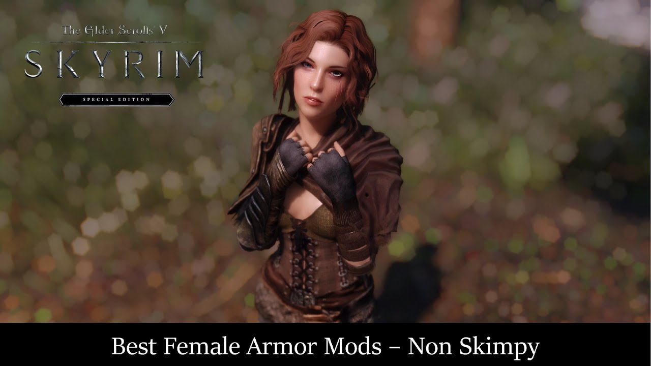 skyrim female thief armor mod